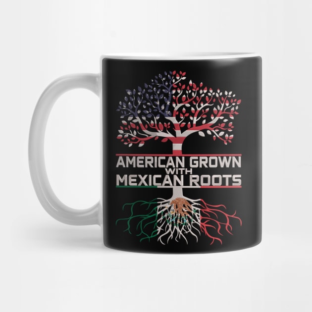 America Grown with Mexican Roots by Velvet Love Design 